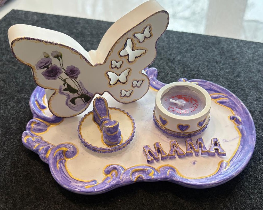 Muttertagsgeschenk-Tablett