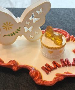 Mamas Auszeit Set rot/gold