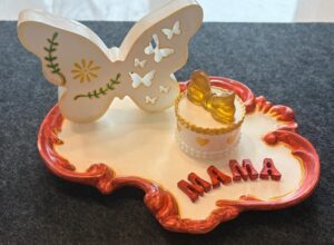 Mamas Auszeit Set rot/gold