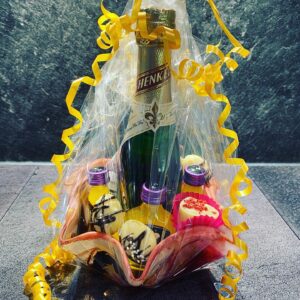 Sektgeschenk mit Pralinen