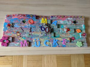Wandbild für Oma´s 60. Geburtstag